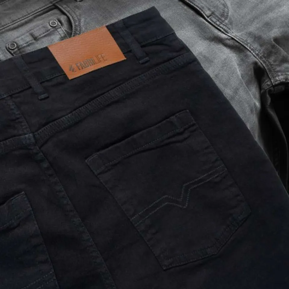 Mens Denim Jeans - Jet Black thumbnail 2