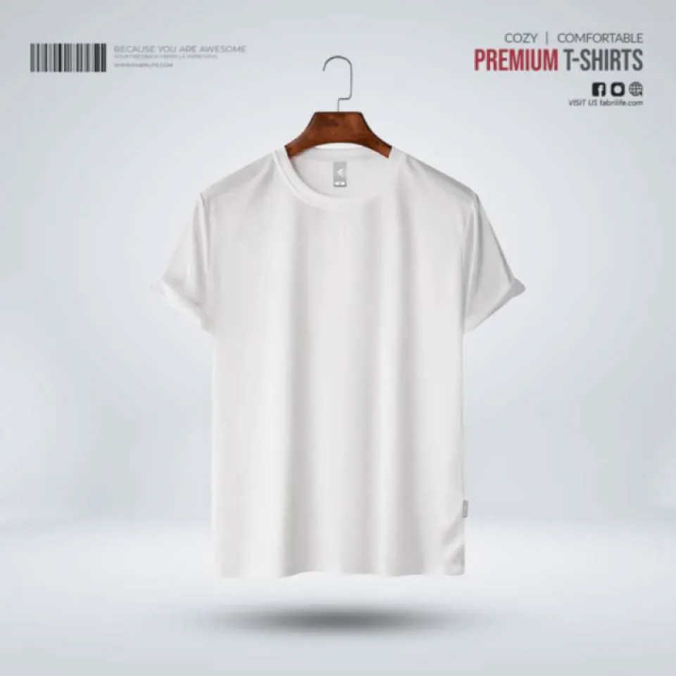 Mens Premium Blank T-shirt thumbnail 2