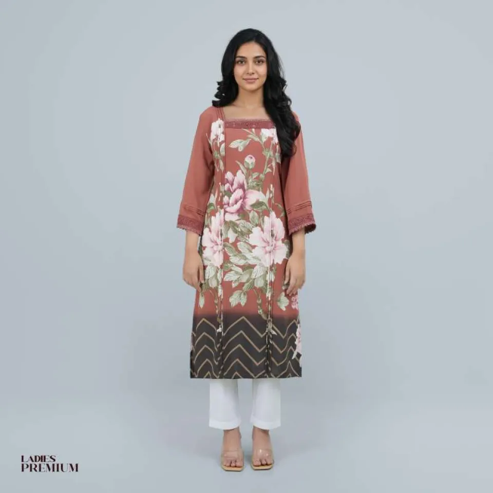 Women Floral Printed Kurti - Summer