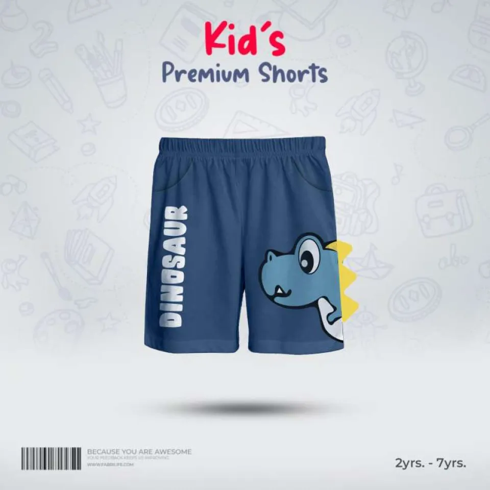 Kids Denim Shorts - Blue