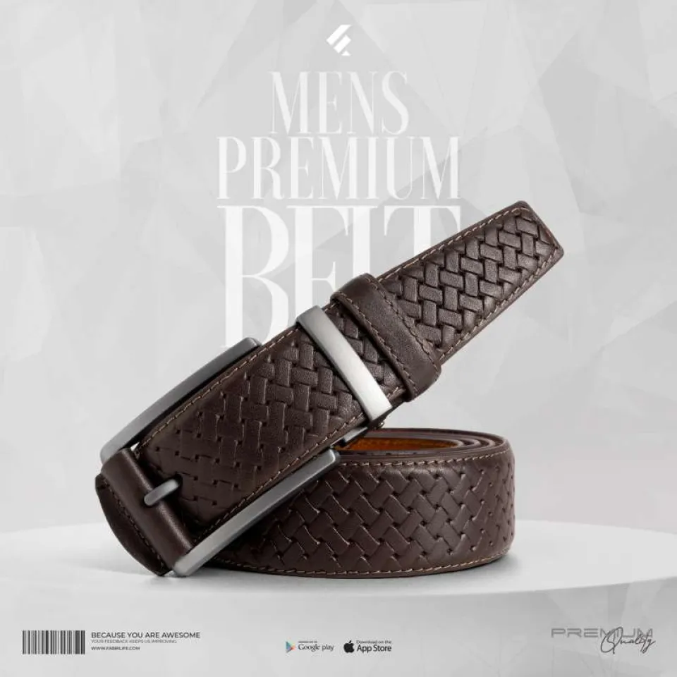 Casual Belt - Brown Texture thumbnail 2