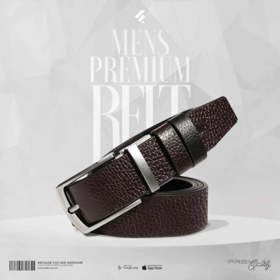 Casual Belt - Brown Texture thumbnail 3