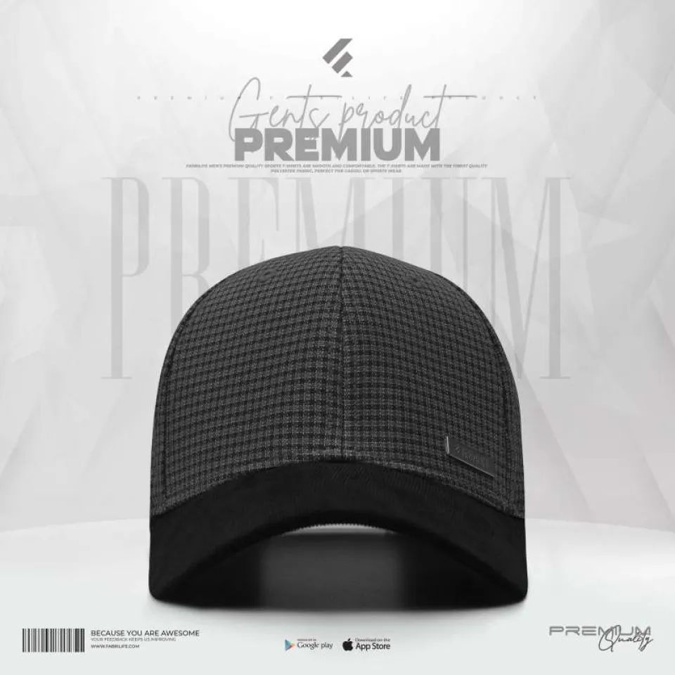 Mens Classic Cap - Black Edition
