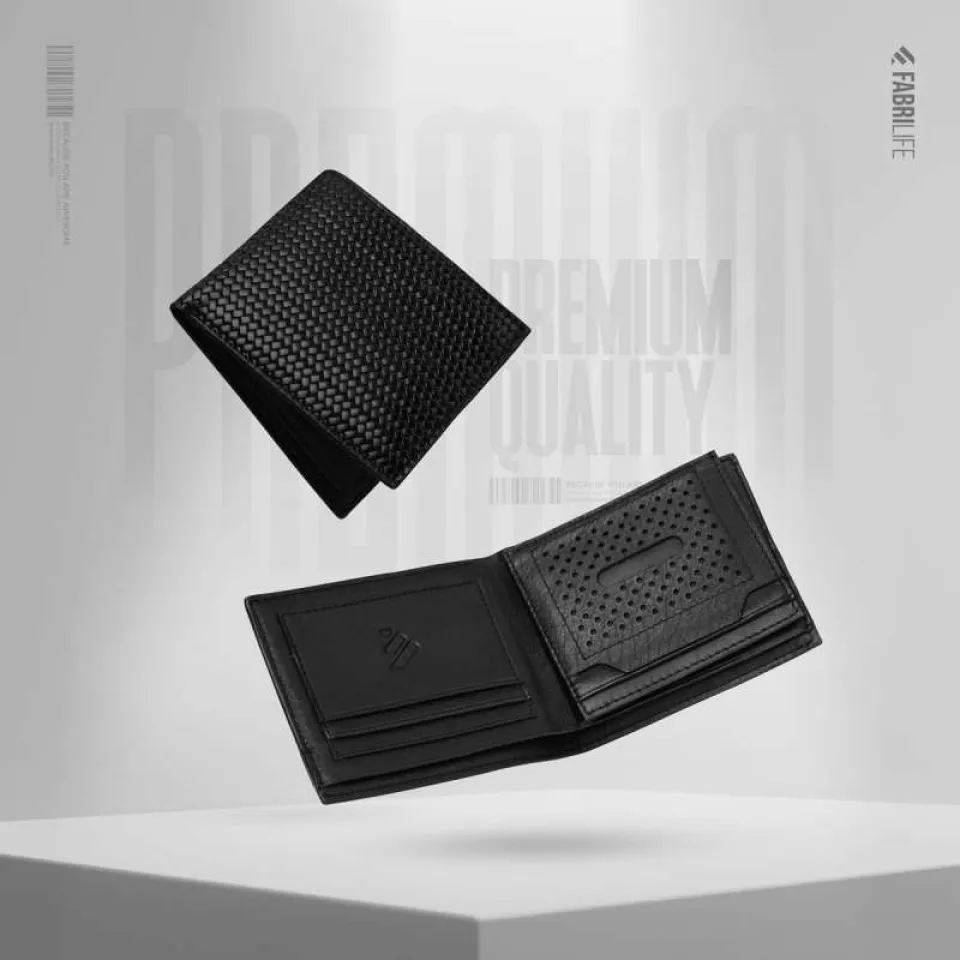 Genuine Leather Wallet - Brown